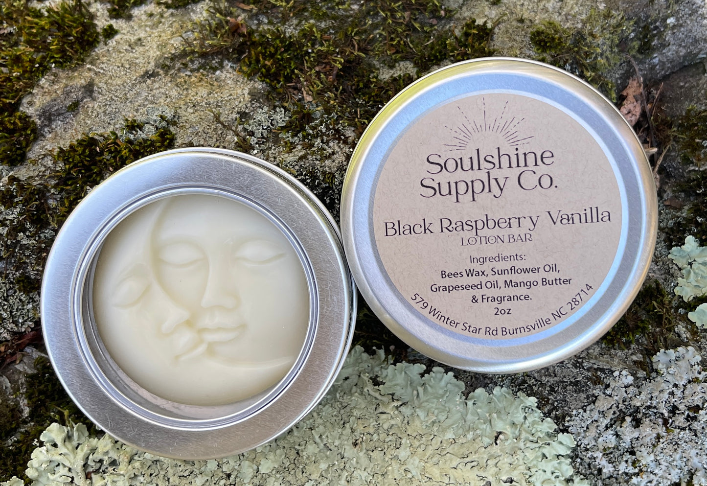 Solid Lotion Bars *Black Raspberry Vanilla*